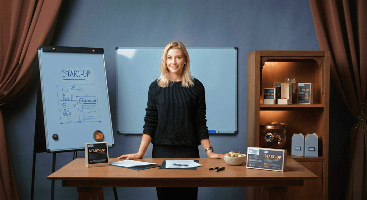 Self-made entrepreneurship with Sara Blakely