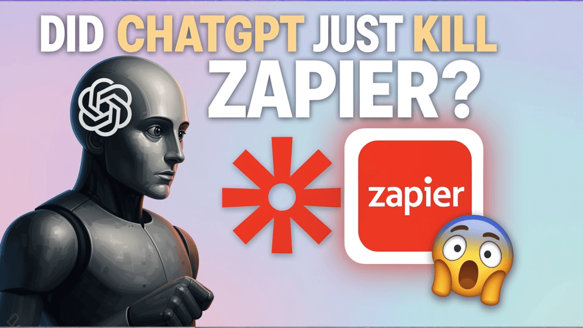 Did ChatGPT make Zapier obsolete?